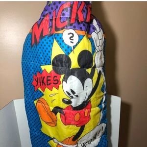 Vintage Mickey Mouse sleeping bag